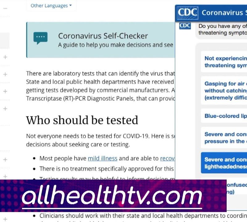 Coronavirus Update | Who Should Be Tested?