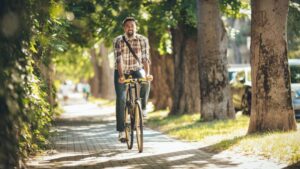 Are there any benefits to riding bike?