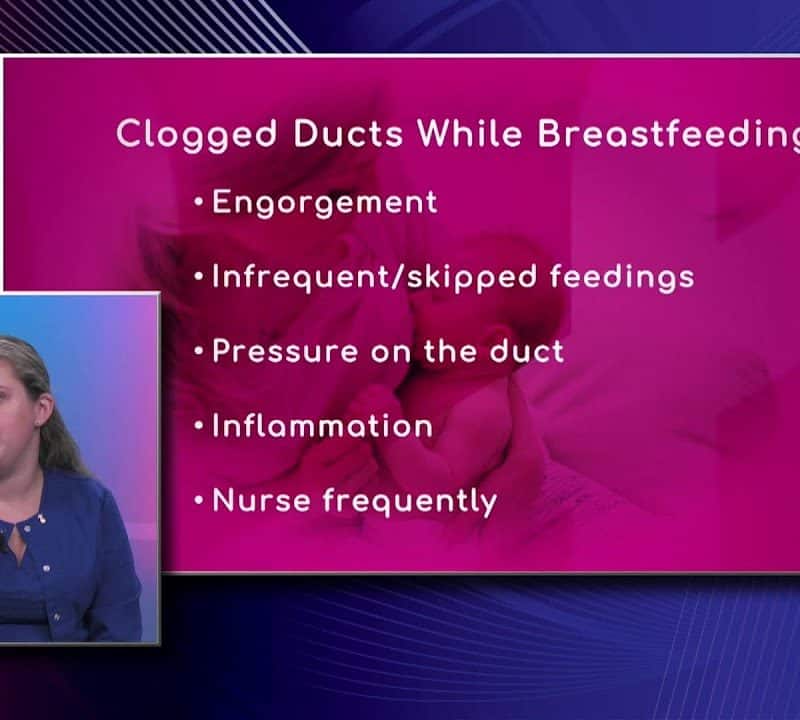 Clogged Milk Ducts: Symptoms