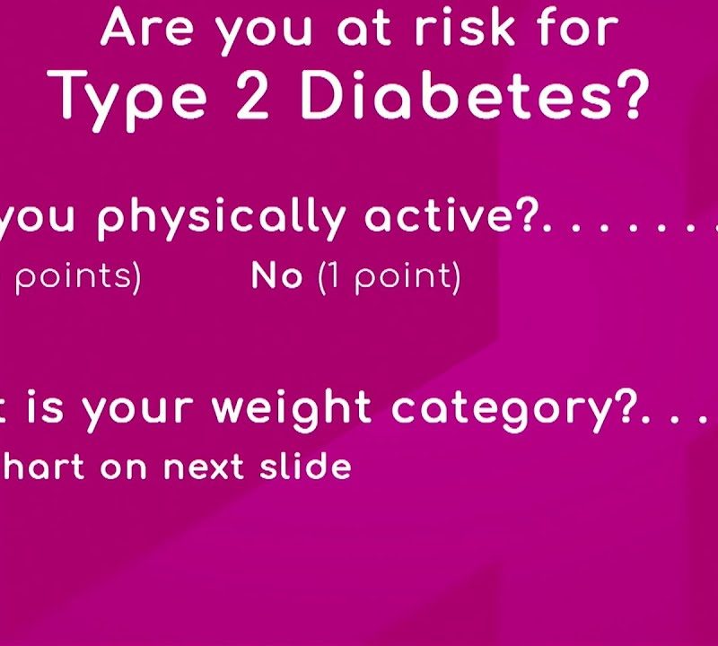 Type 2 Diabetes Risk Test