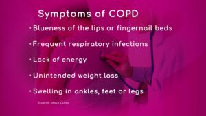 Symptoms of COPD