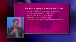Symptoms of Degenerative Disc Disease