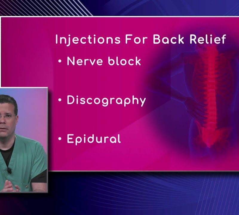 Back Pain: Types of Injections