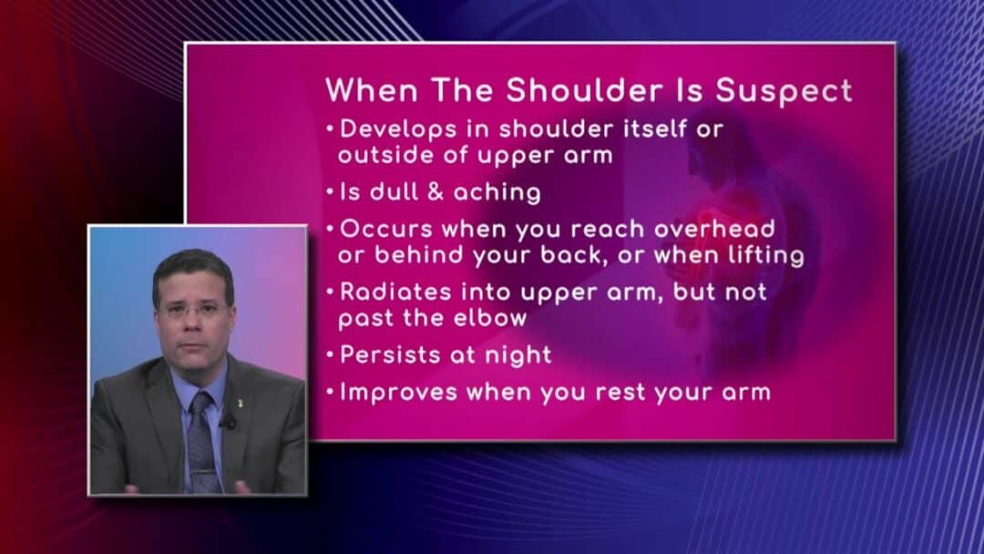 Shoulder Pain Red Flags Health Channel