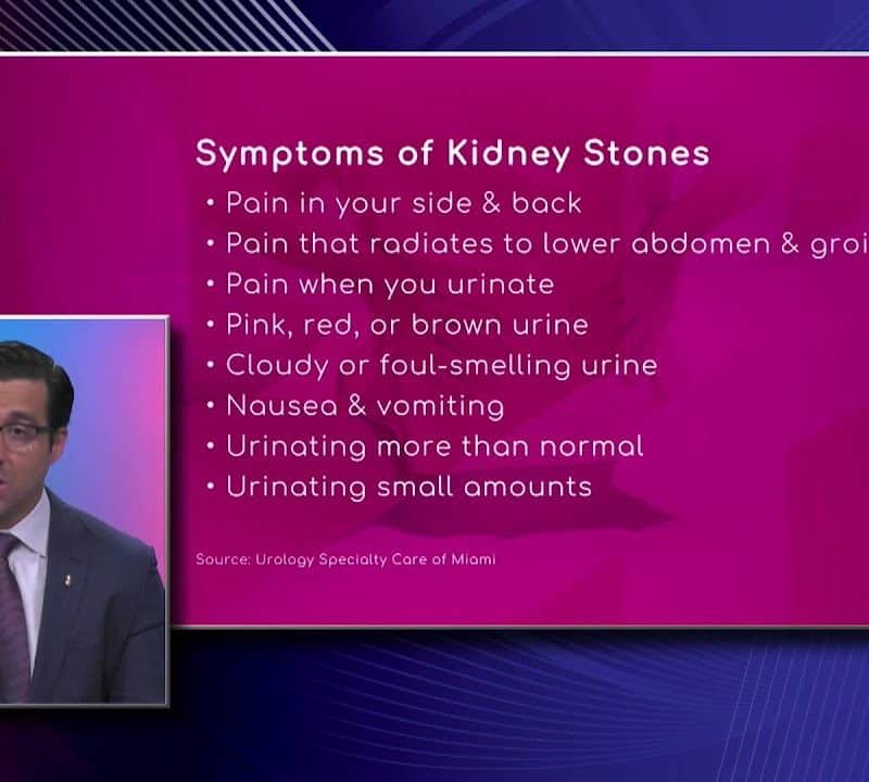Symptoms of Kidney Stones