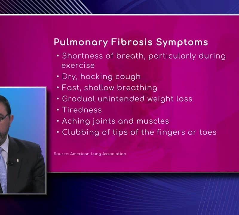 Symptoms of Pulmonary Fibrosis