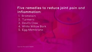 Natural Remedies to Reduce Joint Pain