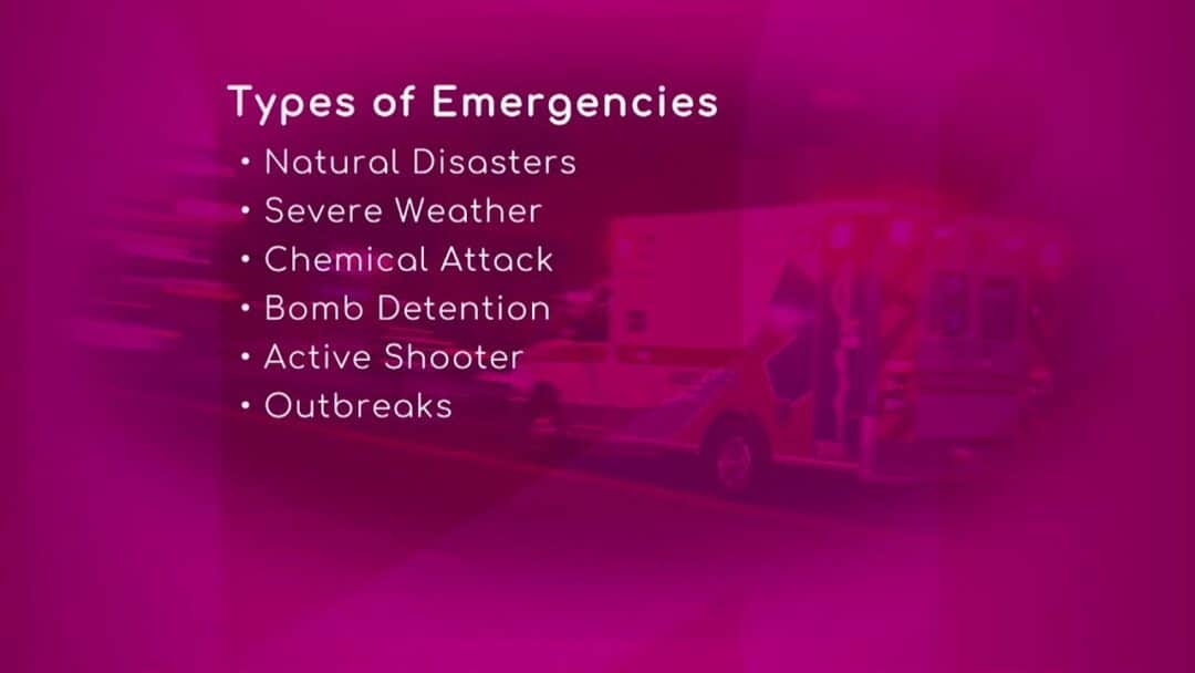 Types of Emergencies - Health Channel