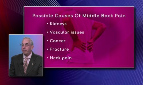 Causes of Middle Back Pain