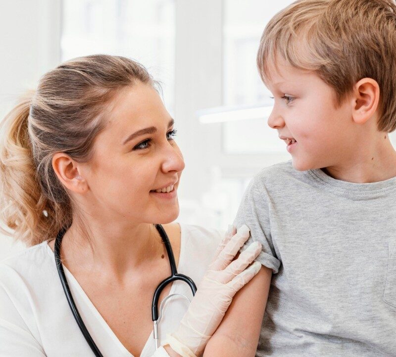 Giving Kids the COVID and Flu Shots at the Same Time