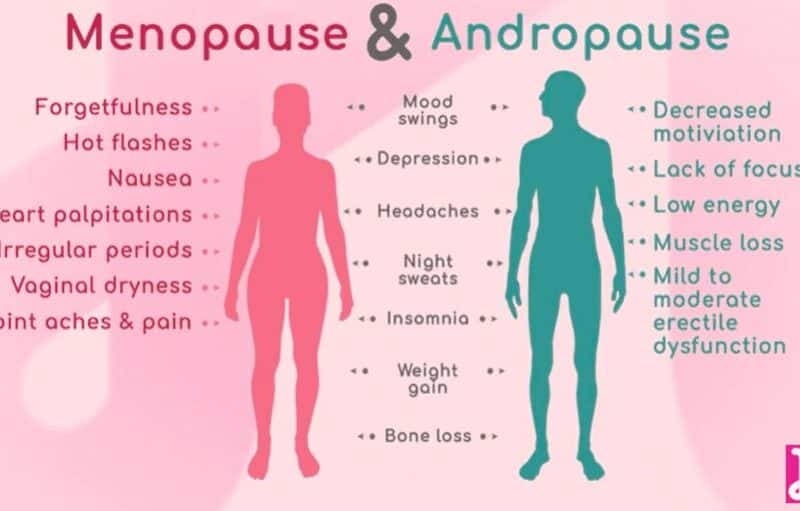 Causes of Menopause and Andropause