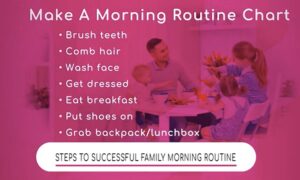 Making a Morning Routine for Kids