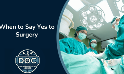 Making the Surgery Decision: Insights from Primary Care Expert