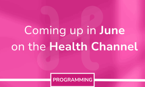 Health Channel Press Release – June