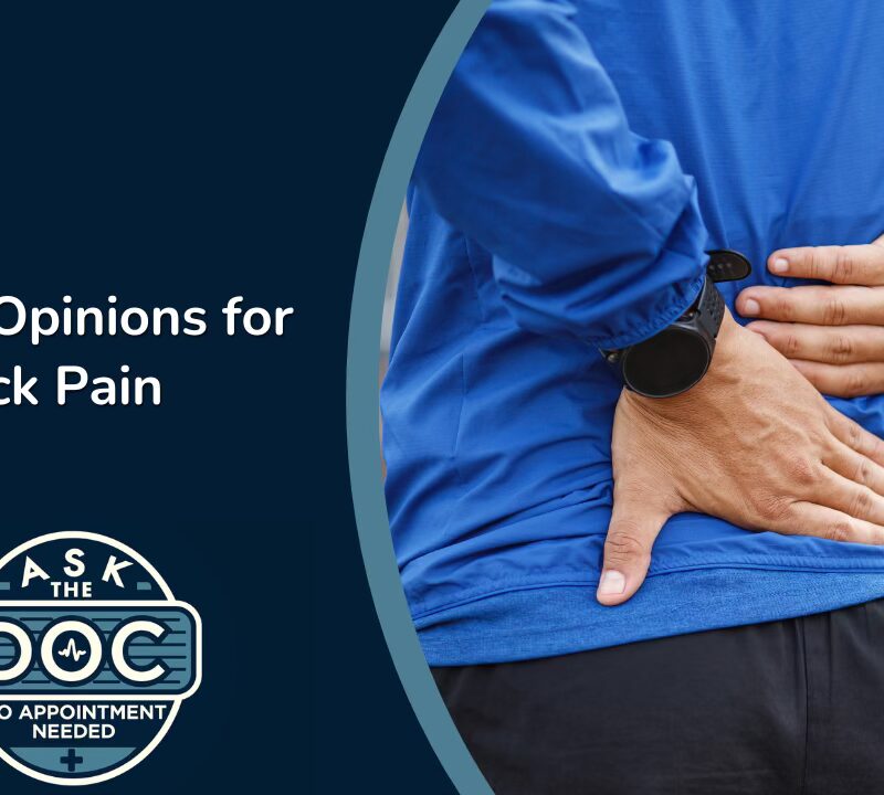 Back Pain Relief & Second Opinions: Expert Advice from a Spine Surgeon