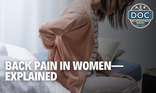 From Pregnancy to Menopause: The Truth About Women’s Back Pain